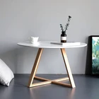 living room furniture Hot Sale wooden Modern Round Coffee Table For Living Room Furniture