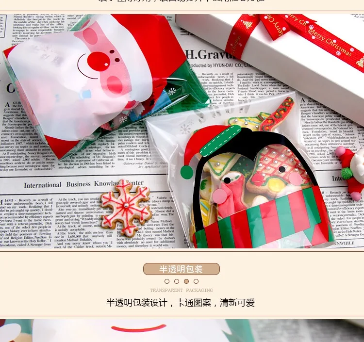 stand up pouch christmas chocolate candy bag party creative