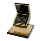 1-3 tier acrylic jewelry Display Rack Acrylic Cosmetic Display Stand With Mirror