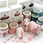 3 Rolls box packing cute washi tape DIY craft decorative stickers