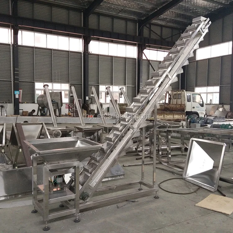 stainless steel grain bucket conveyor