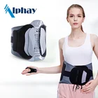 Alphay Elastic Ergonomic Spine Lumbar Back Support Belt With Removable Pad