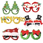 Christmas Decoration Wholesale children kids Glasses frame party supplies cute christmas tree Xmas