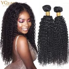 No tangle no shed raw unprocessed natural black virgin 8-30 inch curly brazilian hair