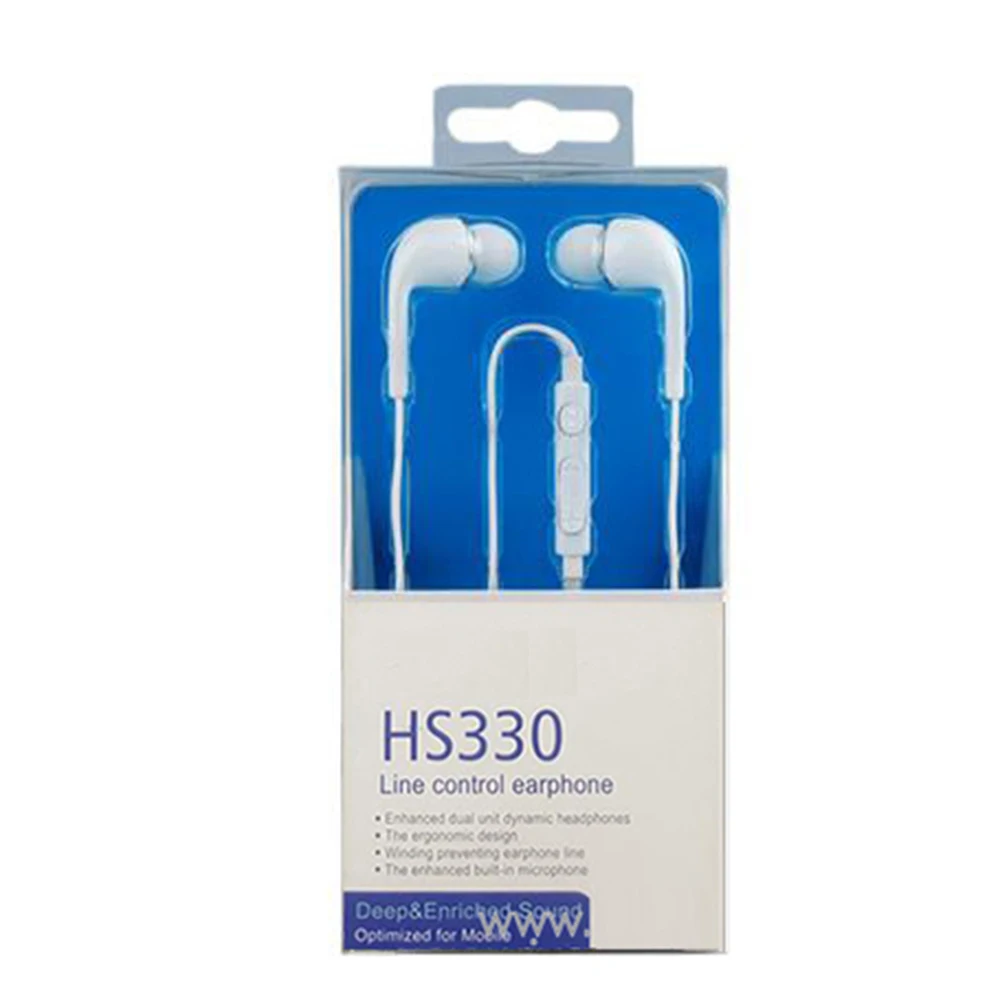 s4 J5 JB YL headset Sports Earphones 3.5mm Wired Earphones not easy to fall android for samsung ear buds - ANKUX.COM