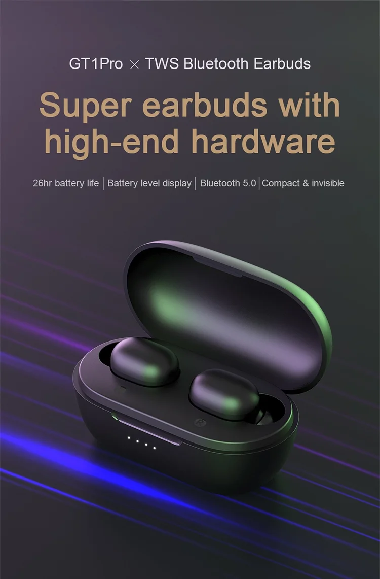 Xiaomi Haylou GT1 Pro TWS Waterproof Wireless Earphones Touch Bluetooth Earbuds Noise Cancelling Headphones - ANKUX.COM