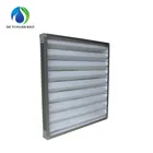 Washable metal panel air breather filter screens