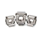Stainless Steel SS304 Polished Square Type Weld Cage Nuts M6