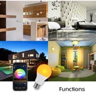 Rohs Bulb Changing Wireless Led Smart Lighting Bulb Light Rgb Color Changing Smart Bluetooth Light Bulb