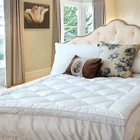 Grade A Bedsheets 100% Cotton Bedsheets Fitted Bed Sheet With Elastic Corner Bands