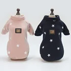 Dog Clothes Winter Warm Pet Dog star Jacket Coat Puppy Clothing For Small Medium Dogs Puppy Outfits-2XL