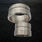 Forged fitting SW socket weld duplex 2507 2205 stainless steel 1/4" 3/4" 2" 3" inch pipe coupling 3000