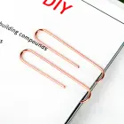 Gold Hand Lifestyle Rose Gold Large Nitinol Paperclip Hand Shaped Paper Clips