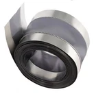 45/100/45 mm glass fiber flexible duct connector antiflaming gray HVAC system tube soft joints