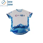Sublimation Printing Sublimation Print Gold Quality Sublimation Printing Sport Wears T Shirt Women Custom