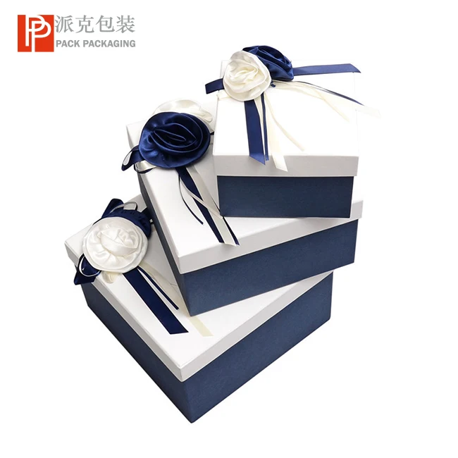 2019 custom new design printing lid and base wine gift box with