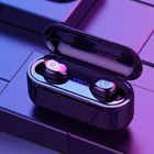 tws earphones wireless earbuds with mic in ear noise cancelling waterproof true wireless headphone with charging