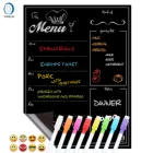 11.4-1A1 Easy erasable blackboard magnetic menu boards for refrigerator