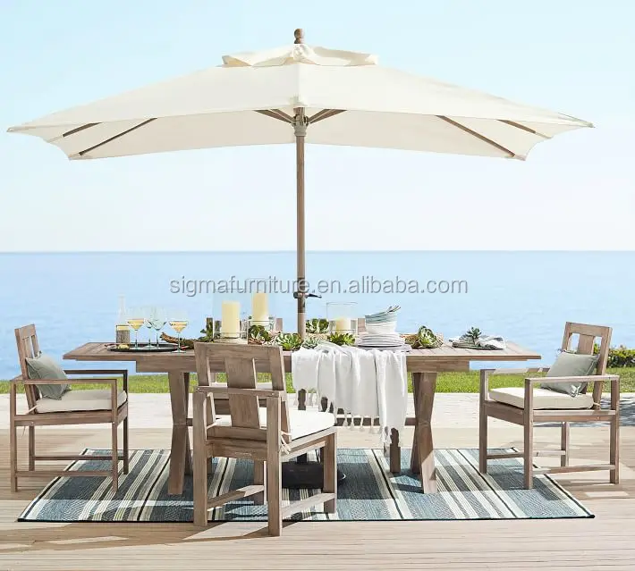 patio outdoor teak furniture garden furniture dining room sets teak square low dining table and low side chair