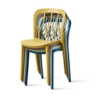 2019 SANQIANG Best selling French style China cheap Plastic dining chair