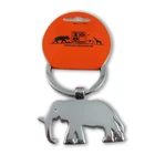 Made In China Customized Metal Animal Shaped Elephant Keychain