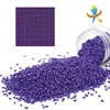 PP masterbatch for polypropylene fiber staple fiber pp carpet purple masterbatch