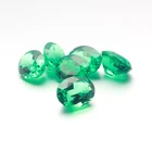 Emerald Emeraldemerald Emerald Hydrothermal Emerald Columbia Emerald 6*8mm Oval Shape Emerald