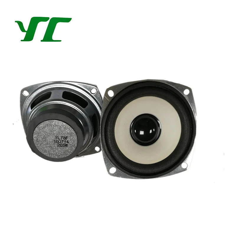 Best Square shape speaker driver 3 inch 78mm raw speaker unit - ANKUX.COM