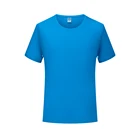 High quality plain v neck 100% cotton sport men gym fitness t shirt