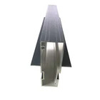 Industry flexible solar panel frame stainless steel commercial round aluminum profile