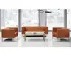 2017 the hot sale brown leather small office sofa office furniture