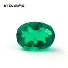 Lab Grown Columbian Emerald Uncut Emerald Rough Green with VVS Clarity Best Inclusion