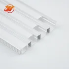 Extrusions with heat sink for U shape led strip light profiles for system led light alu