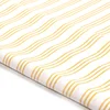 Wholesale Customized Plain Style 100Gsm Woven Stripe Resist-dye TC Cloth Fabric