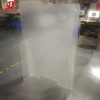 Acrylic Table Spray Preventing Divider Clear Acrylic Table Shield Protective Sneeze Guard For Restaurant