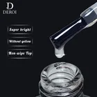 Polish Base Coat Polish High Glossy UV Top Coat And Base Coat Long Lasting Shine No Clean Top Coat Gel For Nail Polish