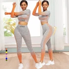 Women Sportswear Set New Arrival Women Gym Clothing Outfit Workout Active Wear Set Yoga Suit Sportswear
