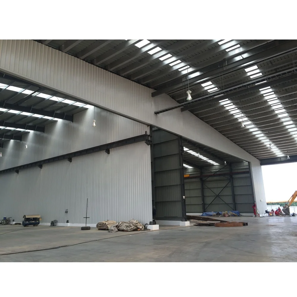 Prefab Light Steel Structure Construction Insulated Metal Building