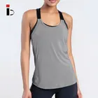 2020 Sports Shoulder Vest Design Custom Women Cotton Tanks