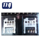 Memory Card Connectors MICRO SIM CON ASSY 1.45HT PUSHPULL 6CKT RoHS 786463001