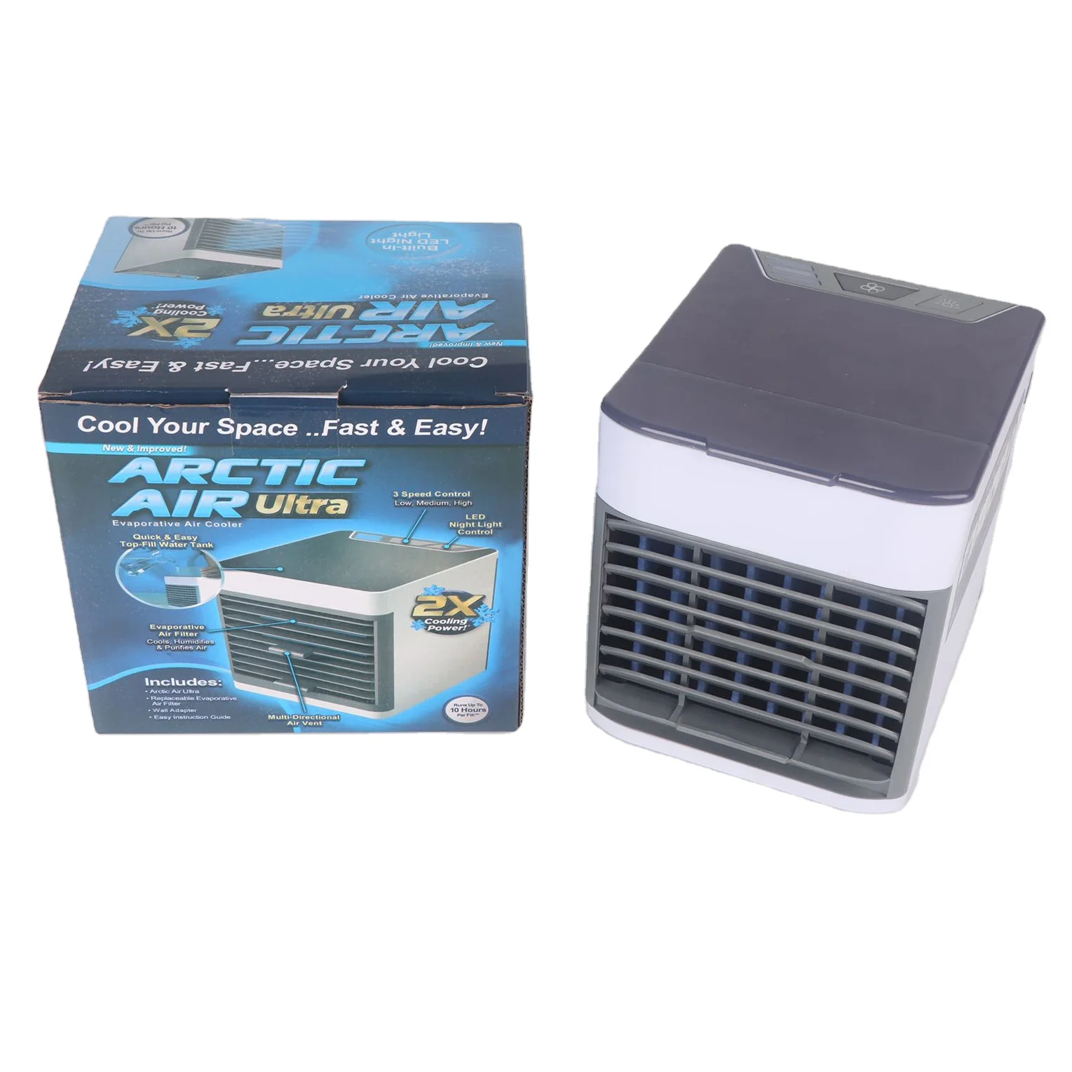 Hot selling USB portable air cooling space cooler mini cooler fan for home offices kitchen