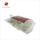 biodegradable custom clear drink pouch with spout