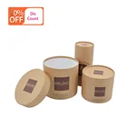 Custom Artpaper Cardboard Packaging Tube Round Box