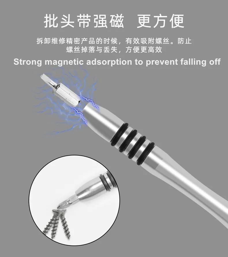 Precision Screwdriver Set with Torx Mini Gamebit Bits Tri-wing 110 in 1 tool tools repair box Hardware Repair, Blue