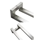 Zhaoqing Big Handles Double Side Square Pull Handle Aluminum Door Handle
