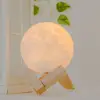 Party Color Changing Touch Switch 12 cm 3D Print Moon Night Light Lamp