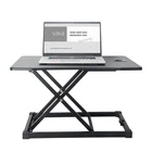 Adjustable height Desk Standing Desk Converter Foldable Sit Stand Desk
