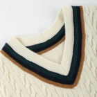 20ALM012School sweater mens sleeveless vest v neck men knit sweater wool sweater