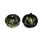 Wholesale natural gold and silver obsidian Pumpkin Skulls All Saints' Day Decoration gifts