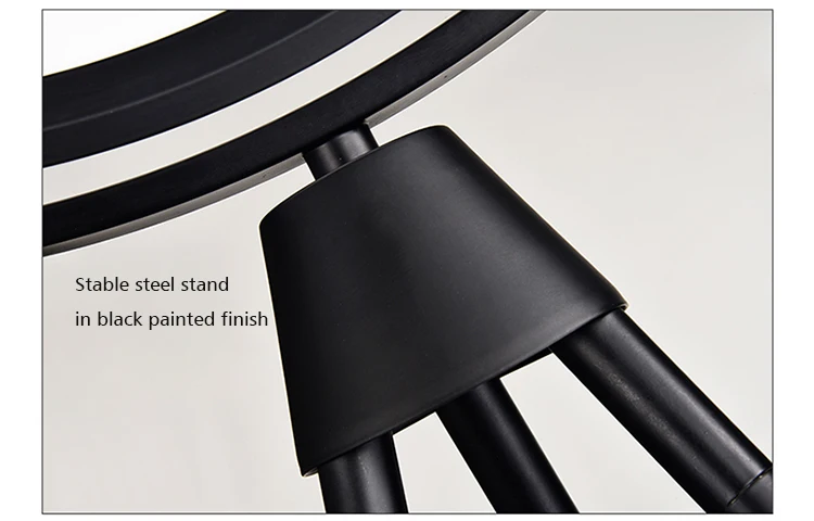 Creative simple modern led light floor LED acrylic reflector standing light